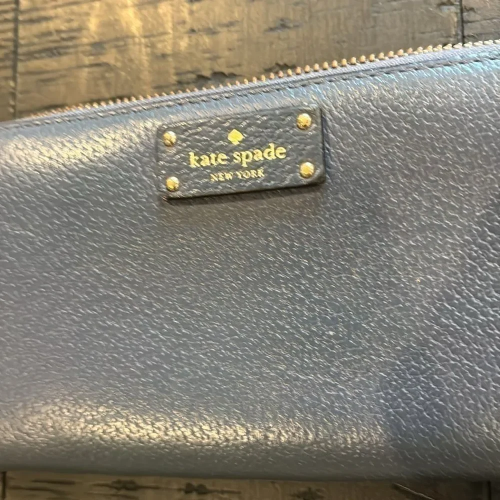 KATE SPADE NEW YORK Neda Wellesley Zip Around Long Zip Zipper Card ID Wallet​​​